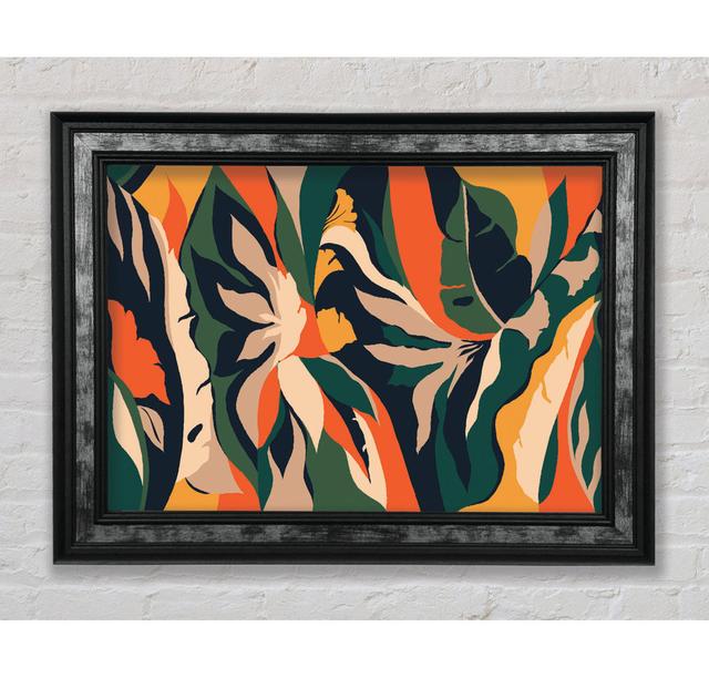 The Flow Of Striped Verge - Single Picture Frame Art Prints Bright Star Size: 29.7cm H x 42cm W x 8cm D on Productcaster.