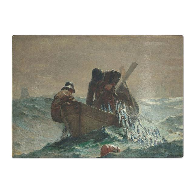 The Herring Net by Winslow Homer Chopping Board East Urban Home Size: 28.5cm W x 39cm L on Productcaster.