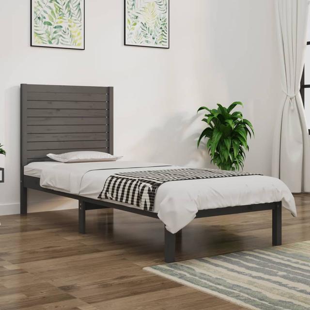 Jaquesha Bed Frame 17 Stories Colour: White, Size: Single (3') on Productcaster.