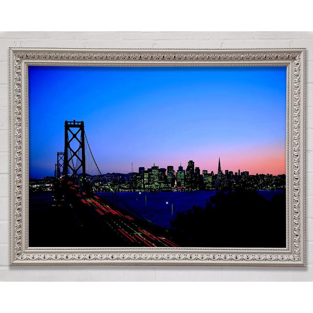 Rush Hour From The City - Print Bright Star Size: 59.7cm H x 84.1cm W x 3cm D on Productcaster.