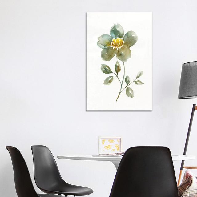 Simple Petals II by Nan - Wrapped Canvas Painting ClassicLiving Size: 101.6cm H x 66.04cm W x 1.91cm D on Productcaster.