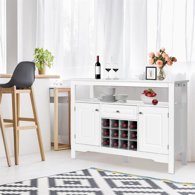 Mcgraw 116Cm Wide Sideboard ClassicLiving Colour: White on Productcaster.