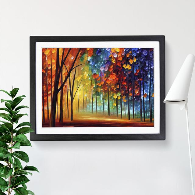 Forest Colours Vol.5 - Single Picture Frame Print Alpen Home Frame Colour: Black Framed, Size: 34cm H x 46cm W x 2cm D on Productcaster.