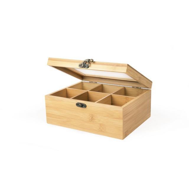 Excelsa Ecoliving Bamboo Tea Box Excelsa on Productcaster.