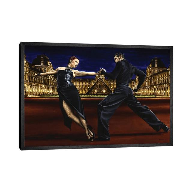 Last Tango In Paris by Richard Young - Painting on Canvas Ebern Designs Size: 101.6cm H x 152.4cm W x 3.81cm D, Format: Black Framed on Productcaster.