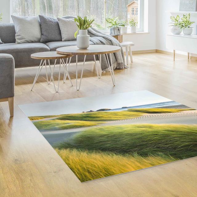 Square Gurekam No Pattern Machine Woven Area Rug East Urban Home Rug Size: Square 120cm on Productcaster.