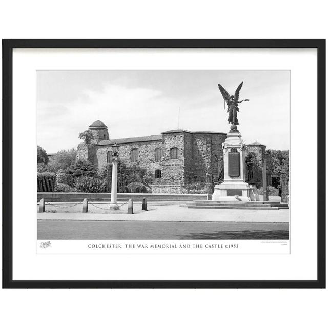 'Colchester, the War Memorial and the Castle C1955' by Francis Frith - Picture Frame Photograph Print on Paper The Francis Frith Collection Size: 40cm on Productcaster.