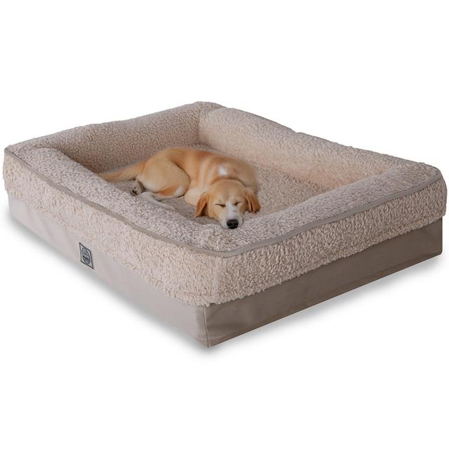 Pet Bed Hanah Home Colour: Brown, Size: 115cm H x 95cm W x 23cm D on Productcaster.