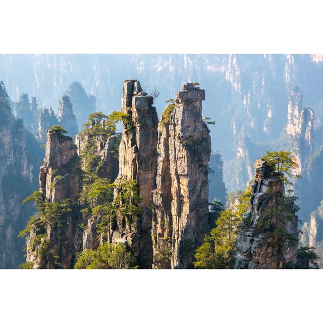 Zhangjiajie Park China by Vichie81 - Wrapped Canvas Print Alpen Home Size: 30cm H x 46cm W on Productcaster.