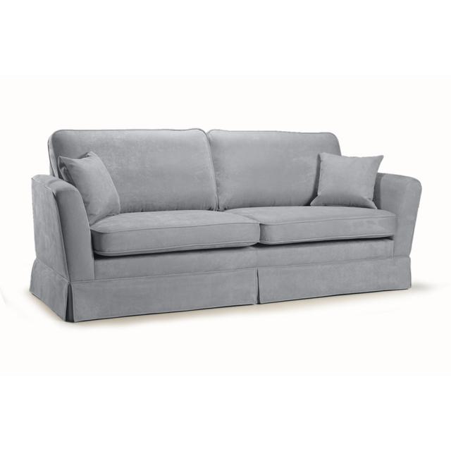 3-Sitzer Sofa Ontario Rosalind Wheeler Polsterfarbe: Grau on Productcaster.