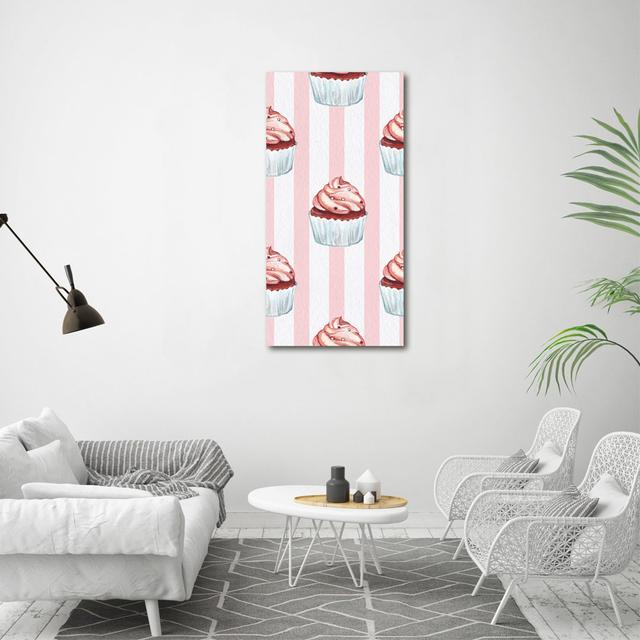 Cupcakes - Wrapped Canvas Art Prints Ophelia & Co. on Productcaster.