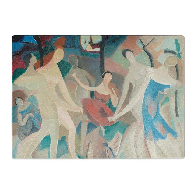 Joy in the Woods by Alice Bailly Chopping Board East Urban Home Size: 0.4cm H x 28.5cm W x 39cm L on Productcaster.