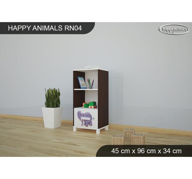 45cm W Chip Resistant Animals Kids Cube Happy Babies Colour: Chestnut on Productcaster.