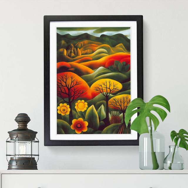 Autumn Forest Ing - Single Picture Frame Print Alpen Home Size: 64cm H x 46cm W, Format: Black Framed on Productcaster.