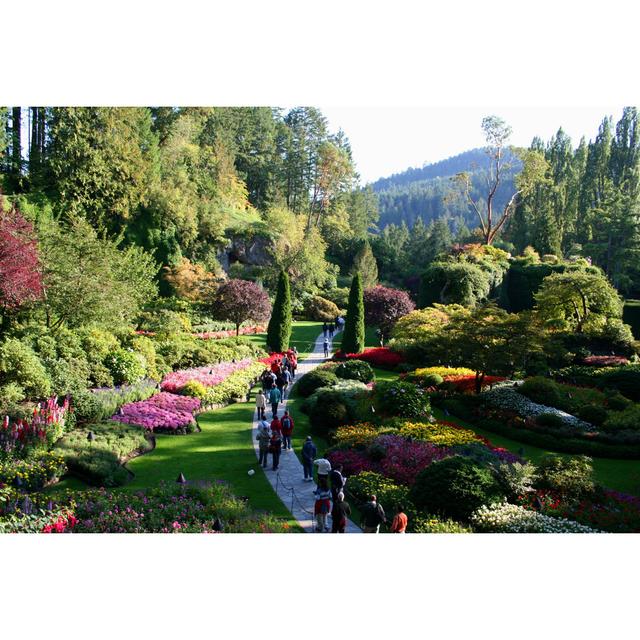 Butchart Gardens by QUILLE - Wrapped Canvas Print 17 Stories Size: 51cm H x 76cm W on Productcaster.