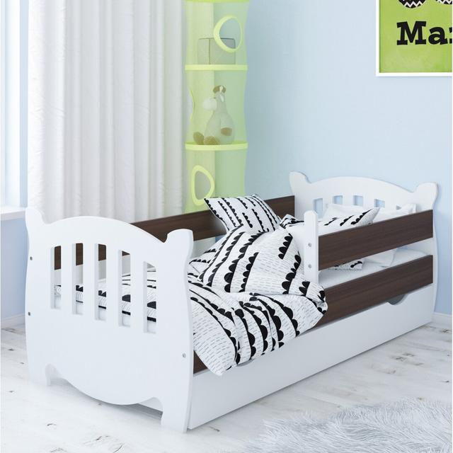 Langston Cabin Bed and Mattress by Isabelle & Max Isabelle & Max Colour (Bed Frame): Nut, Size: 80 x 140 cm on Productcaster.