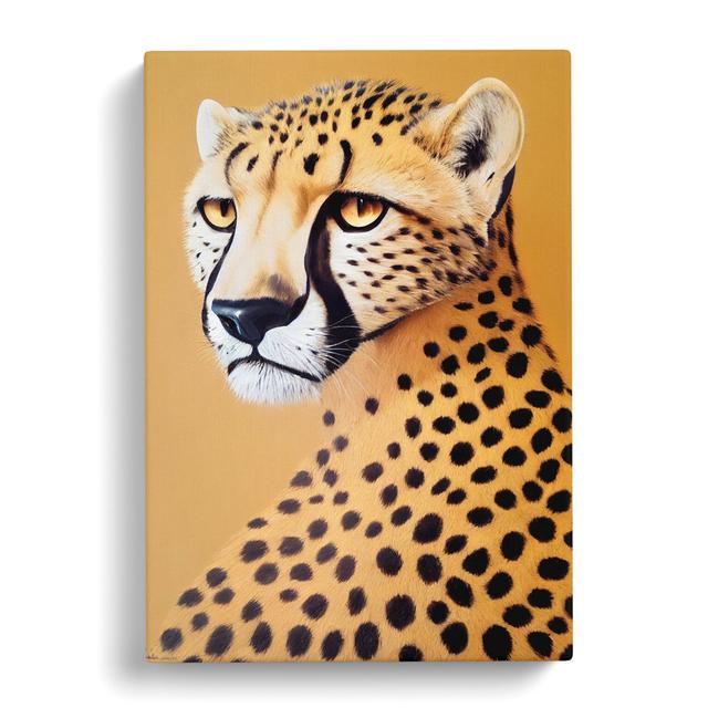 Atyia Resting Cheetah - Wrapped Canvas Graphic Art Latitude Vive Size: 50cm H x 35cm W x 3cm D on Productcaster.