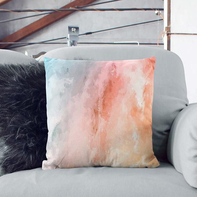 Inspiration from the Clouds Cushion with Filling East Urban Home Size: 40cm H x 40cm W x 15cm D, Backing Colour: Stone on Productcaster.