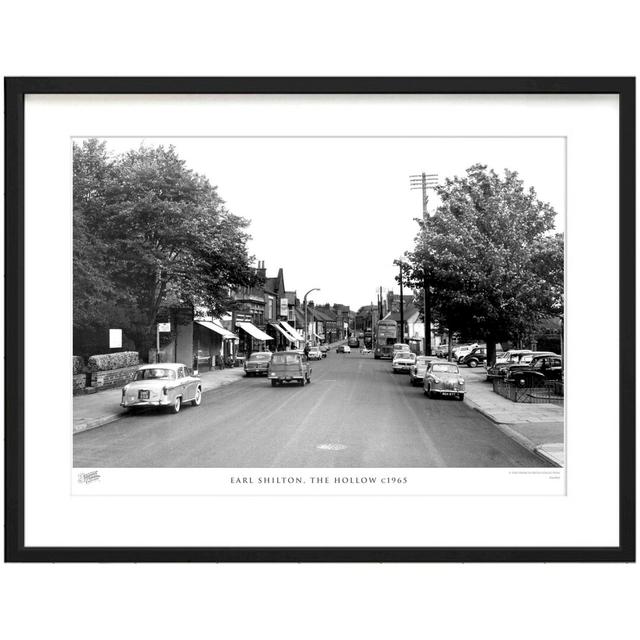 'Earl Shilton, the Hollow C1965' - Picture Frame Photograph Print on Paper The Francis Frith Collection Size: 48.4cm H x 63.6cm W x 2.3cm D on Productcaster.