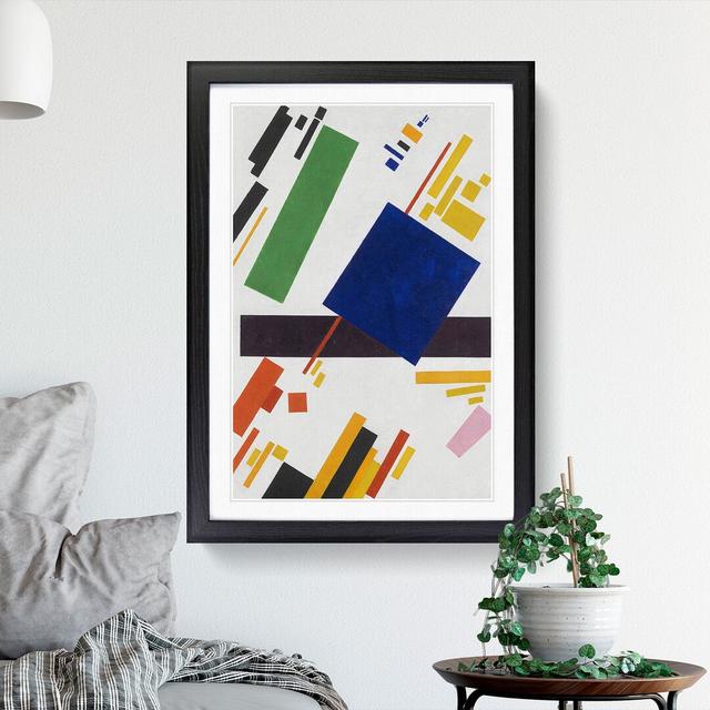 Composition Vol.1 by Kazimir Malevich - Picture Frame Graphic Art East Urban Home Frame Option: Black Framed, Size: 36cm H x 27cm W x 2cm D on Productcaster.