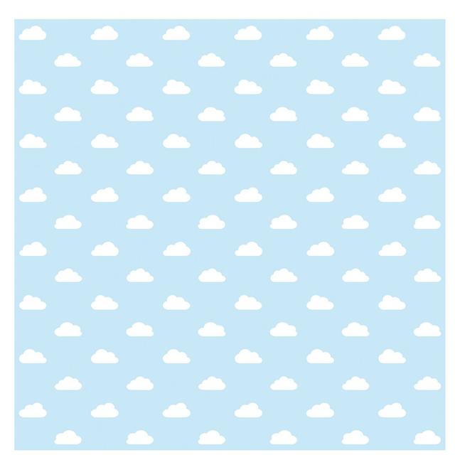 Clouds Semi-Gloss Wallpaper Roll East Urban Home Materialqualität: Premium (150g/m²), Size: 2.88m x 288cm on Productcaster.