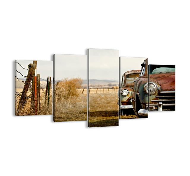 A Well-Deserved Rest - 5 Piece Unframed Photograph Print Set on Canvas Williston Forge Size: 85cm H x 160cm W x 1.8cm D on Productcaster.