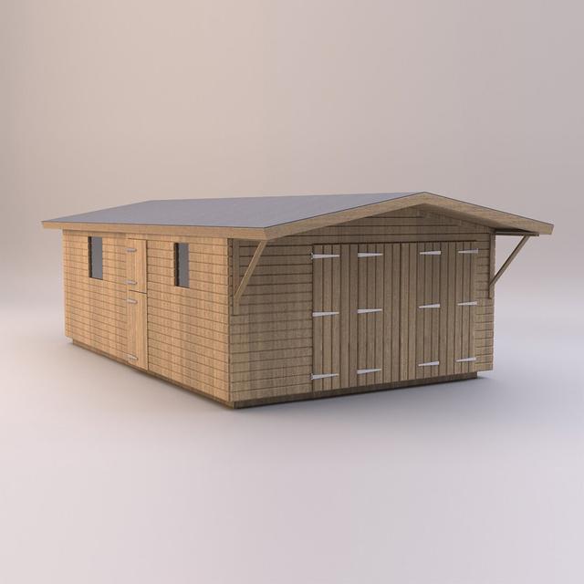 Harpor 22 x 10 Ft. Shiplap Summer House Dakota Fields on Productcaster.