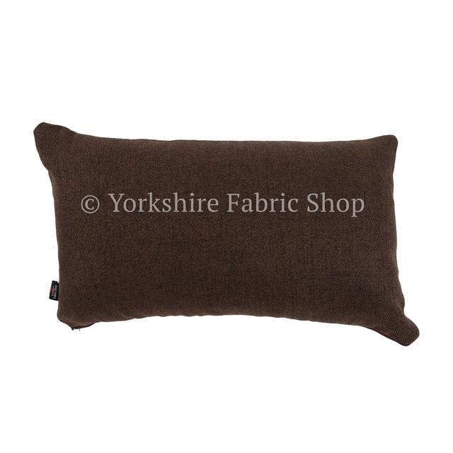 Eberle Rectangular Throw Cushion Zoomie Kids Colour: Chocolate on Productcaster.