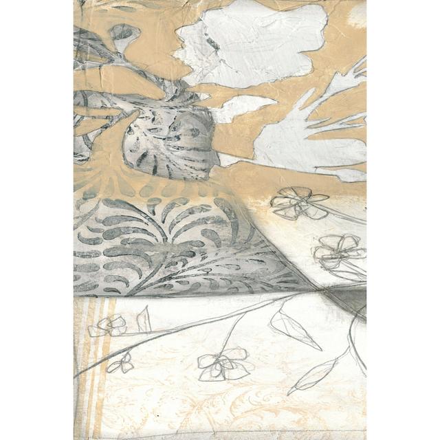 Neutral Garden Abstract V by Jennifer Goldberger - Wrapped Canvas Painting Rosalind Wheeler Size: 30cm H x 20cm W on Productcaster.