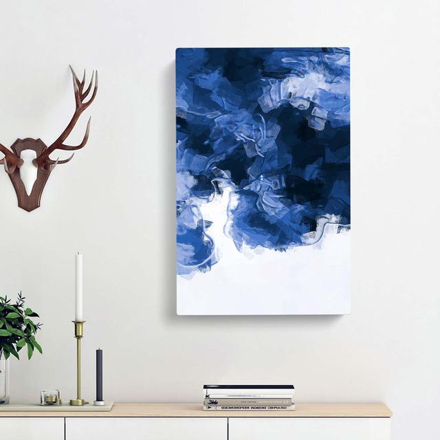 Falling Through in Abstract - Wrapped Canvas Graphic Art Print East Urban Home Size: 60cm H x 40cm W x 3cm D on Productcaster.