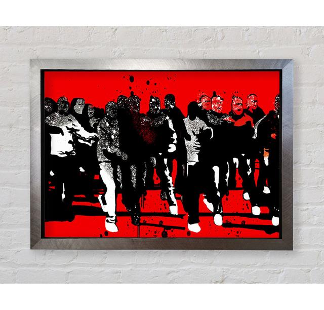 Football Factory Battle Framed Print Bright Star Size: 59.7cm H x 84.1cm W on Productcaster.