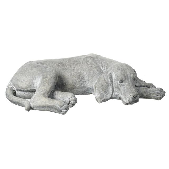 Berlin Lying Dog Statue ClassicLiving on Productcaster.