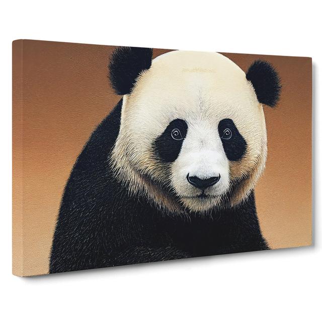 Special Panda - Wrapped Canvas Painting ClassicLiving Size: 40cm H x 60cm W x 3cm D on Productcaster.