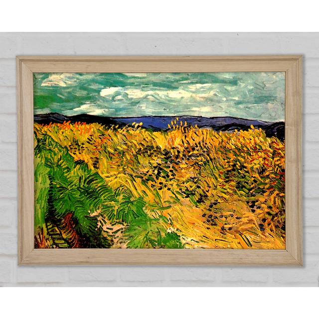 Weizenfeld mit Kornblumen von Van Gogh - Einzelne Bilderrahmen Kunstdrucke Sommerallee Größe: 42 cm H x 59,7 cm B x 1,5 cm T on Productcaster.