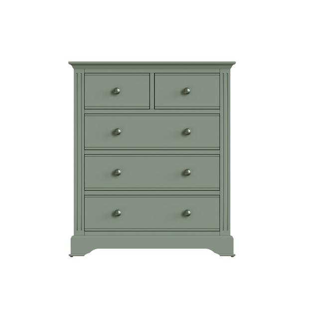 BP 5 Drawer 80Cm W Dresser Three Posts Colour: Green on Productcaster.