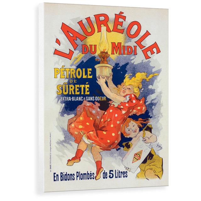 Poster for lAuréole du Midi by Jules Chéret - Advertisement Print East Urban Home Format: Wrapped Canvas, Size: 60 cm H x 41.6 cm W x 3.8 cm D on Productcaster.