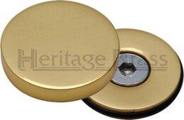 Heritage Bolt Cover to conceal metal fasteners Heritage Brass Finish: Antique Brass on Productcaster.