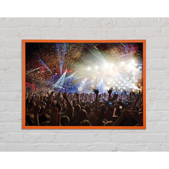 As The Crowd Goes Wild - Single Picture Frame Art Prints Brayden Studio Size: 21cm H x 29.7cm W x 2cm D on Productcaster.