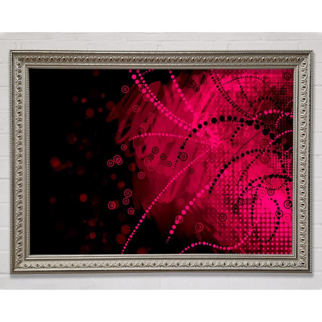 Pink Dark Framed Print Ivy Bronx Size: 42cm H x 59.7cm W x 3cm D on Productcaster.