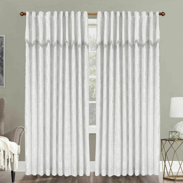 Dunaway Polyester Room Darkening Pinch Pleat Curtain Pair Astoria Grand Colour: Cream, Size: 168cm Width x 183cm Drop on Productcaster.