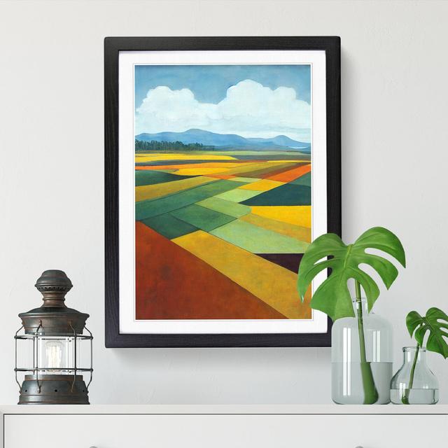 Spring Landscape Vol.2 - Single Picture Frame Painting Marlow Home Co. Frame Option: Black, Size: 46cm H x 34cm W x 2cm D on Productcaster.