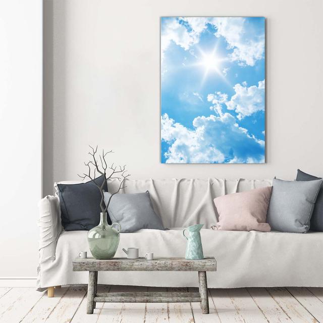 Clouds in the Sky - Wrapped Canvas Art Prints Ebern Designs on Productcaster.