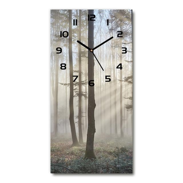 Jazminn Silent Wall Clock East Urban Home Colour: Black on Productcaster.