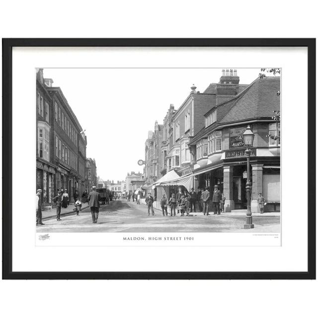 Maldon, High Street 1901 by Francis Frith - Single Picture Frame Print The Francis Frith Collection Size: 45cm H x 60cm W x 2.3cm D on Productcaster.