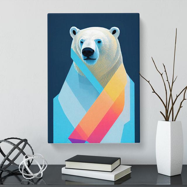 Rayshawn Polar Bear Vol.2 - Wrapped Canvas Graphic Art Alpen Home Size: 50cm H x 35cm W x 3cm D on Productcaster.