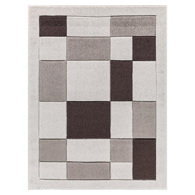 Marsden Tufted Brown/Beige Rug 17 Stories Rug Size: Rectangle 80 x 150cm on Productcaster.