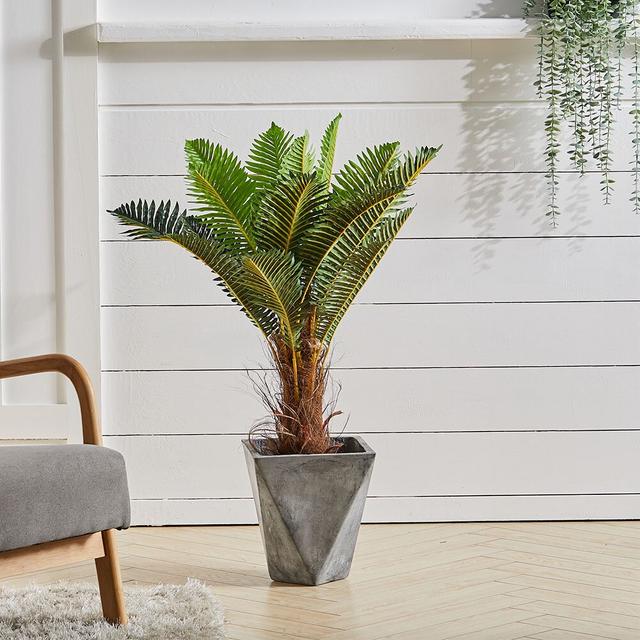 90cm Faux Fern Plant in Pot Liner The Seasonal Aisle on Productcaster.