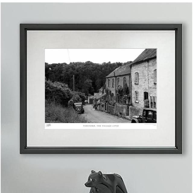 Tideford, The Village C1950 by Francis Frith - Single Picture Frame Print The Francis Frith Collection Size: 28cm H x 36cm W x 2.3cm D on Productcaster.