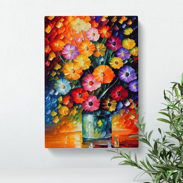 Vase Of Pretty Flowers No.2 ClassicLiving Size: 50cm H x 35cm W x 3cm D on Productcaster.