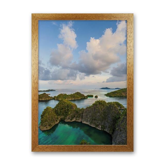 Piaynemo by Karsten Wrobel - Photograph Print on Canvas House of Hampton Format: Brown Framed, Size: 34cm H x 25cm W x 3cm D on Productcaster.